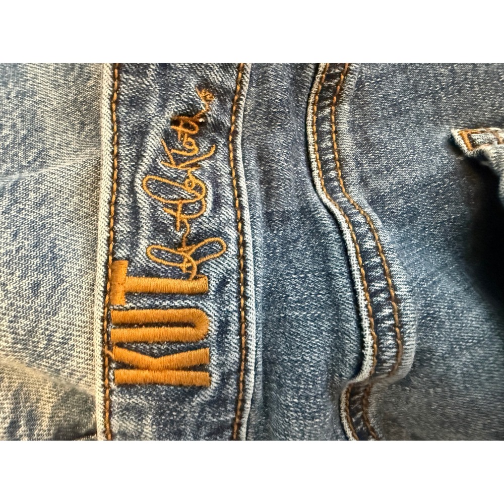 Kut From The Kloth Katy Ankle Straight Leg Denim Jeans Size 20W - Picture 8 of 9